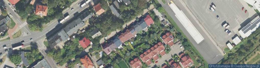Zdjęcie satelitarne Kasztelańska ul.