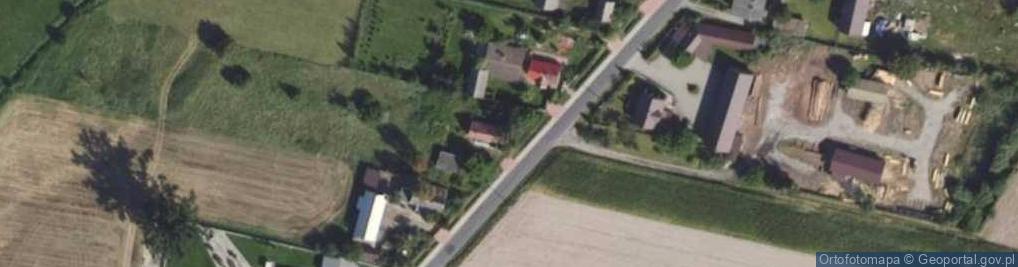 Zdjęcie satelitarne Kaliszkowice Ołobockie ul.