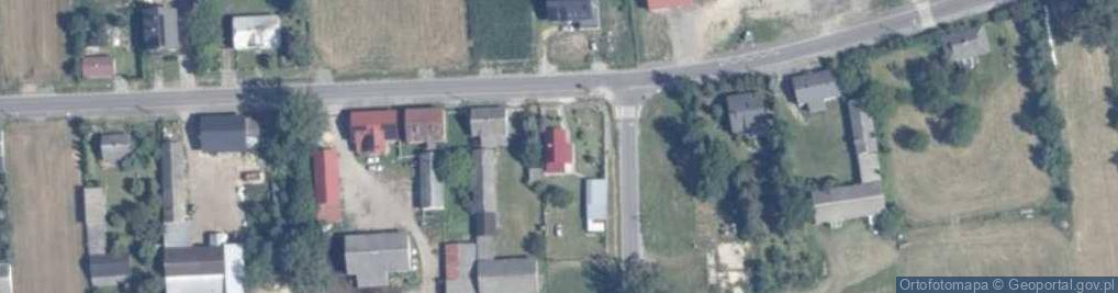 Zdjęcie satelitarne Kałów ul.