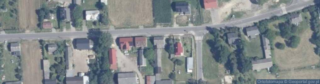 Zdjęcie satelitarne Kałów ul.