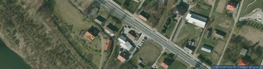 Zdjęcie satelitarne Kamienica Dolna ul.