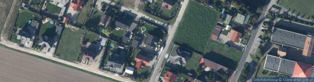 Zdjęcie satelitarne Kasztanowa ul.