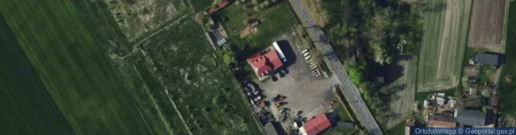 Zdjęcie satelitarne Kamocin ul.