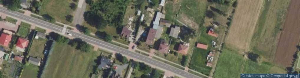 Zdjęcie satelitarne Kampinos A ul.