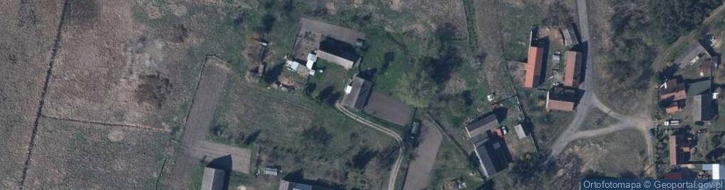 Zdjęcie satelitarne Kaniów ul.