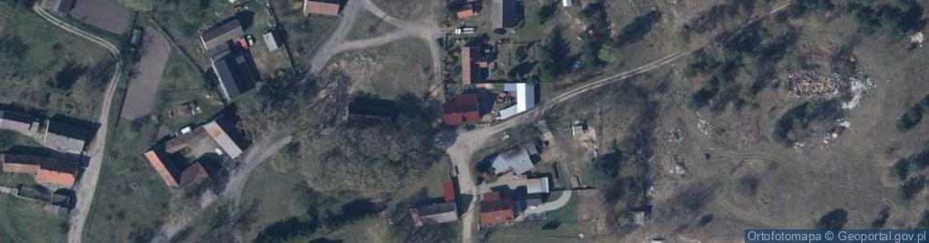 Zdjęcie satelitarne Kaniów ul.