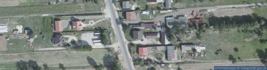 Zdjęcie satelitarne Kapałów ul.