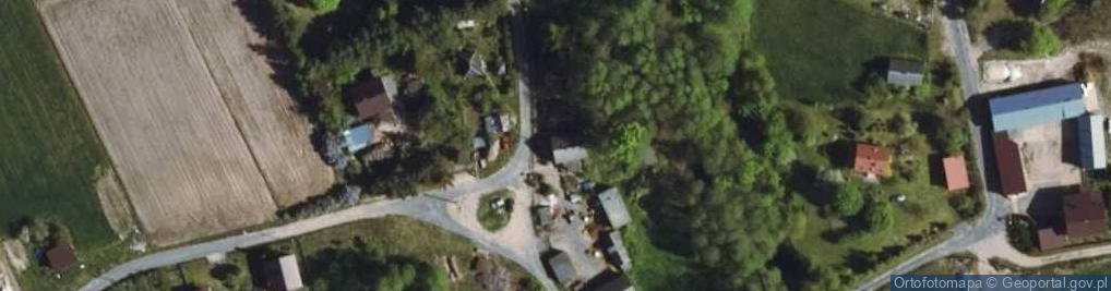Zdjęcie satelitarne Kaptury ul.