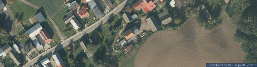 Zdjęcie satelitarne Karchów ul.