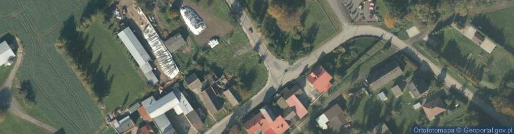 Zdjęcie satelitarne Karchów ul.