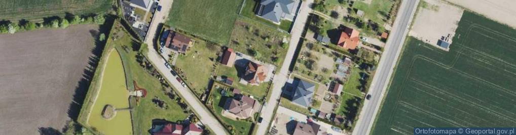 Zdjęcie satelitarne Kasztanowa ul.