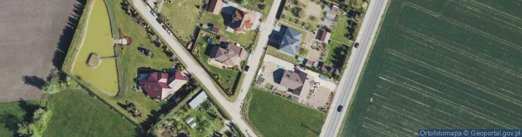 Zdjęcie satelitarne Kasztanowa ul.