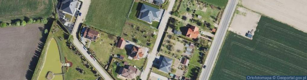 Zdjęcie satelitarne Kasztanowa ul.