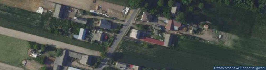 Zdjęcie satelitarne Kaszew ul.