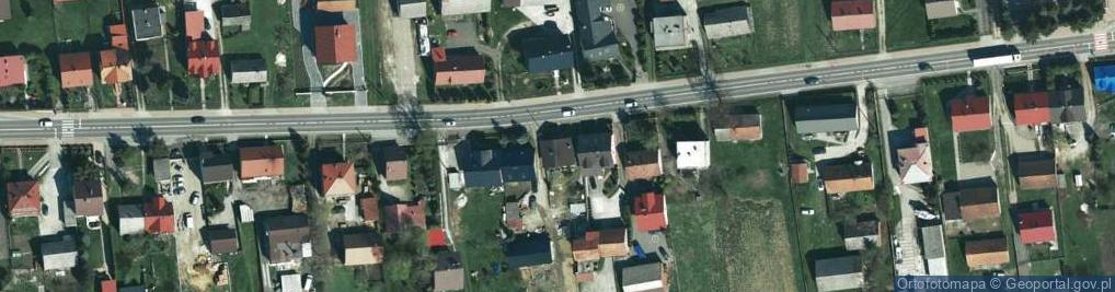 Zdjęcie satelitarne Kaszów ul.