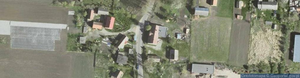 Zdjęcie satelitarne Kaszyce Milickie ul.
