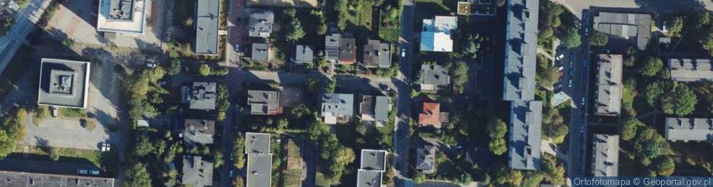 Zdjęcie satelitarne Kaktusów ul.