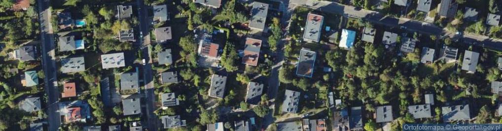 Zdjęcie satelitarne Kanarków ul.