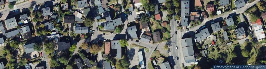 Zdjęcie satelitarne Kasztanowa ul.