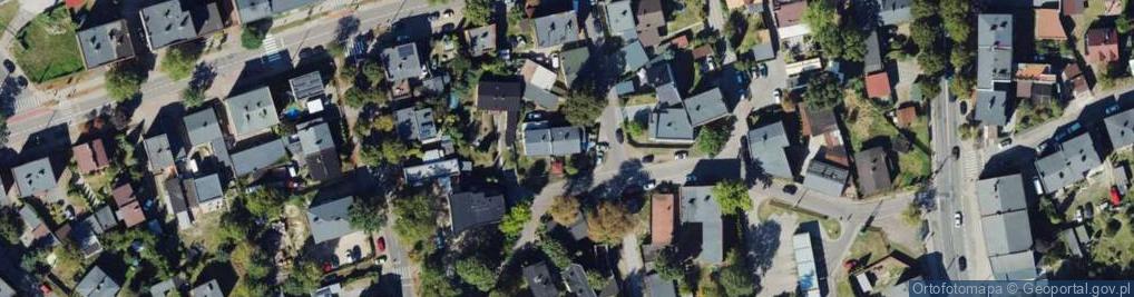 Zdjęcie satelitarne Kasztanowa ul.