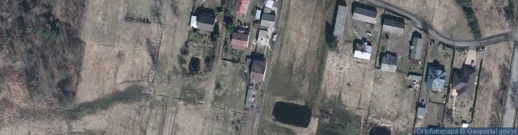Zdjęcie satelitarne Kąty Goździejewskie Pierwsze ul.