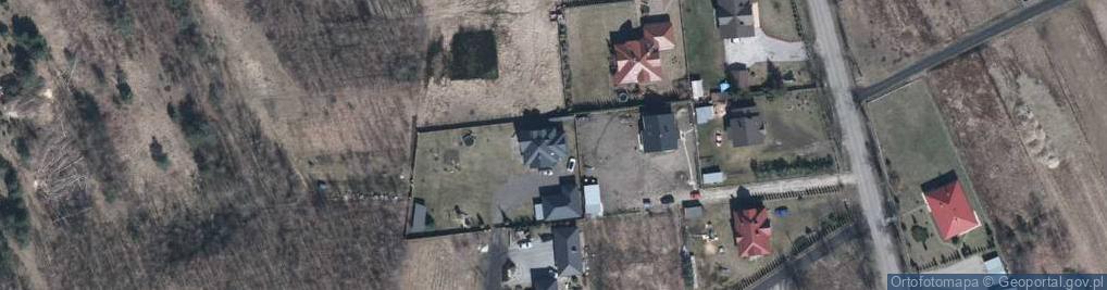 Zdjęcie satelitarne Kąty Goździejewskie Pierwsze ul.