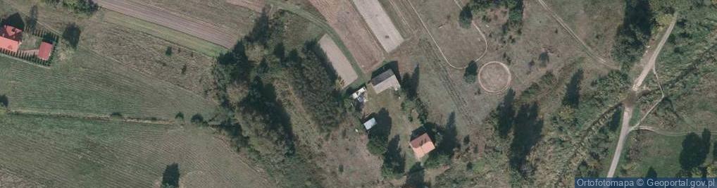 Zdjęcie satelitarne Kąty Trzebuskie ul.