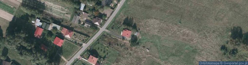 Zdjęcie satelitarne Kąty Trzebuskie ul.