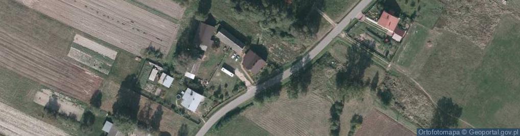 Zdjęcie satelitarne Kąty Trzebuskie ul.