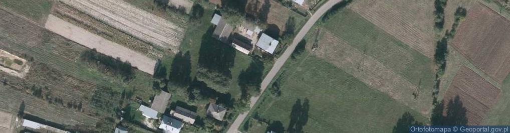 Zdjęcie satelitarne Kąty Trzebuskie ul.
