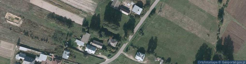 Zdjęcie satelitarne Kąty Trzebuskie ul.