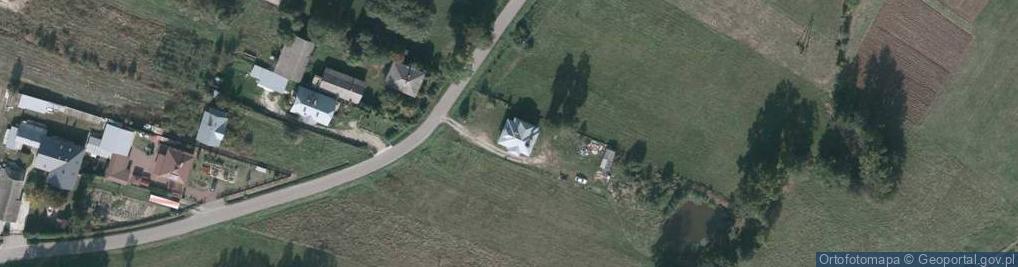 Zdjęcie satelitarne Kąty Trzebuskie ul.