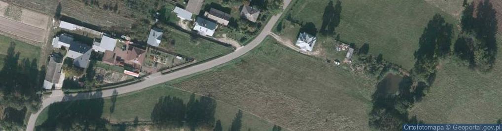 Zdjęcie satelitarne Kąty Trzebuskie ul.