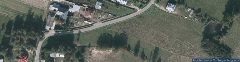 Zdjęcie satelitarne Kąty Trzebuskie ul.