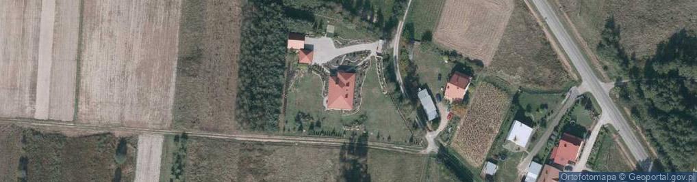 Zdjęcie satelitarne Kąty Trzebuskie ul.