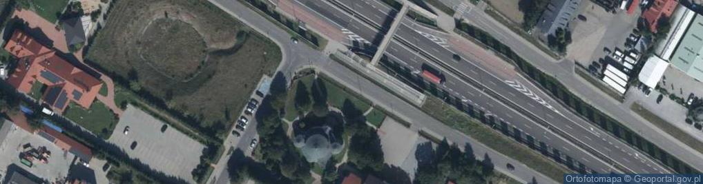 Zdjęcie satelitarne Kazimierzówka ul.