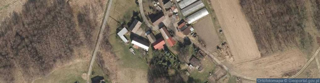 Zdjęcie satelitarne Kaźmierzów ul.