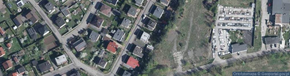 Zdjęcie satelitarne Kasztanowa ul.