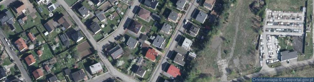 Zdjęcie satelitarne Kasztanowa ul.