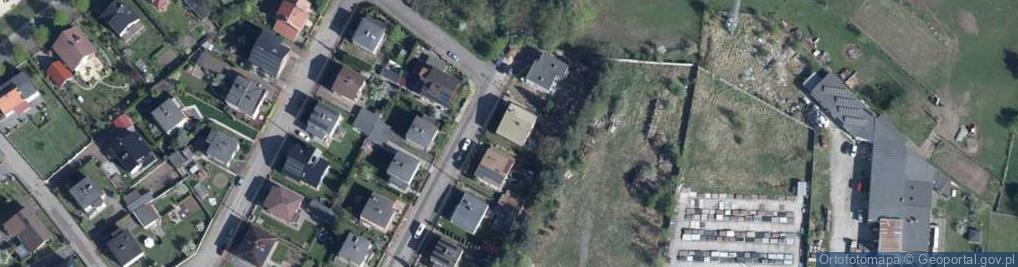 Zdjęcie satelitarne Kasztanowa ul.