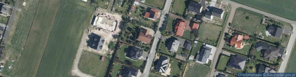 Zdjęcie satelitarne Kasztanowa ul.