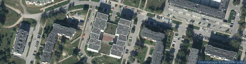 Zdjęcie satelitarne Kaznowskiego Kazimierza ul.