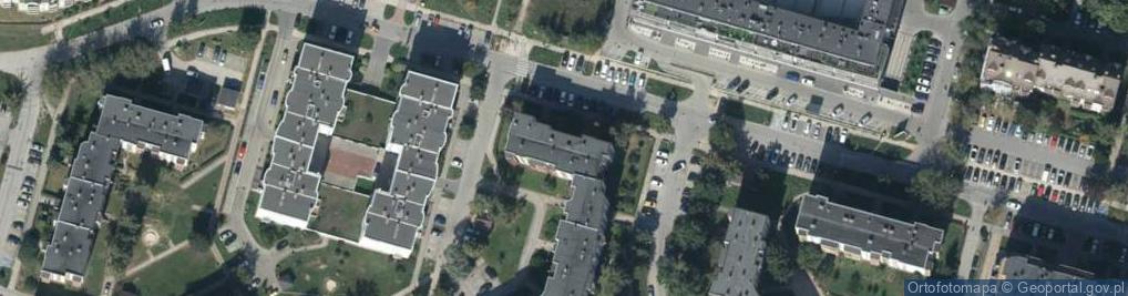 Zdjęcie satelitarne Kaznowskiego Kazimierza ul.