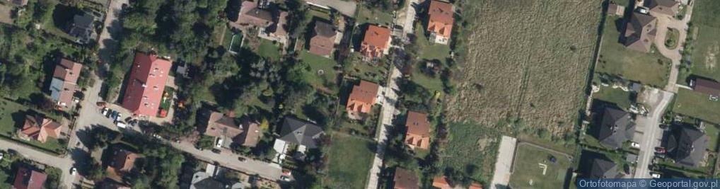 Zdjęcie satelitarne Kasztanowa ul.