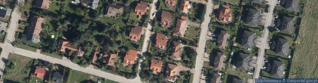 Zdjęcie satelitarne Kasztanowa ul.