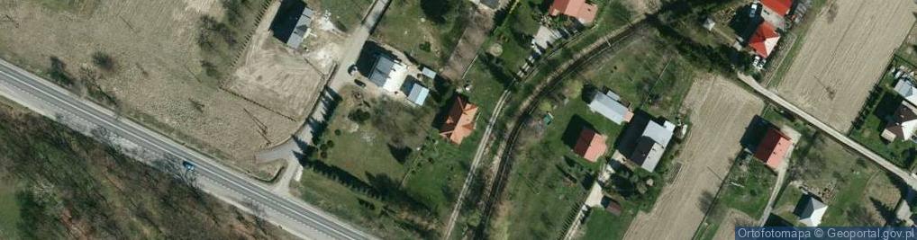 Zdjęcie satelitarne Kasztanowa ul.