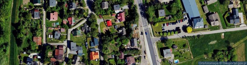 Zdjęcie satelitarne Kamienna ul.