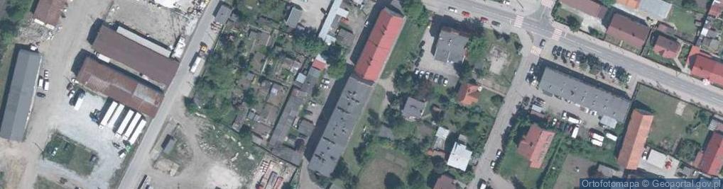 Zdjęcie satelitarne Kasztanowa ul.