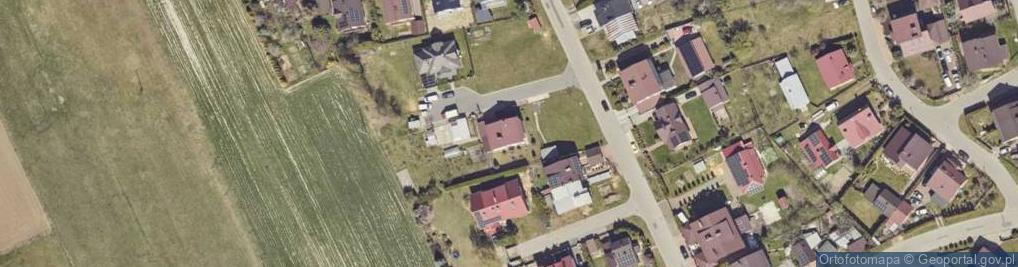 Zdjęcie satelitarne Kasztanowa ul.