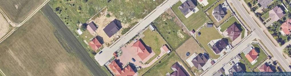 Zdjęcie satelitarne Kasztanowa ul.
